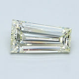 0.92 Carat Tapered Baguette Shape Diamond color U Clarity VVS2, natural diamonds, precious stones, engagement diamonds