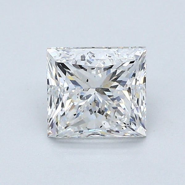 1.00 Carat Princess Cut Natural Mined Diamond F Color I1 Clarity With GIA Certificate, natural diamonds, precious stones, engagement diamonds