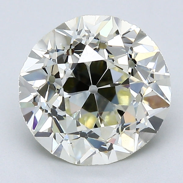 3.21 Carat Old European Cut Vintage Natural Mined Diamond N Color SI1 Clarity With GIA Certificate, natural diamonds, precious stones, engagement diamonds