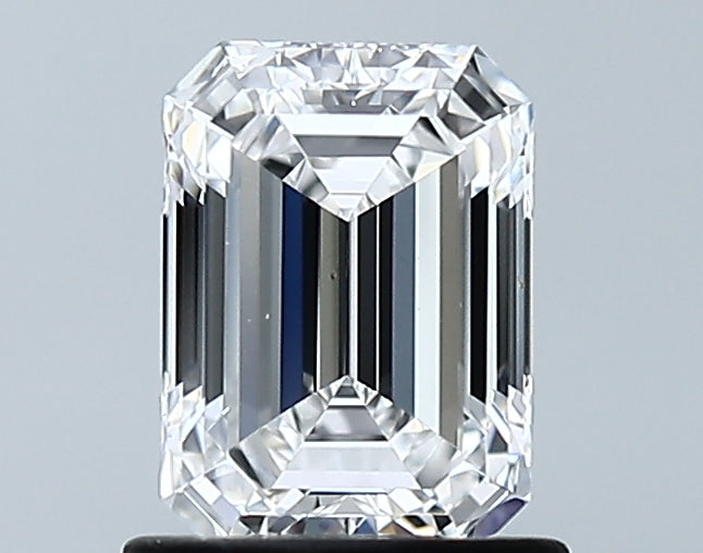 Lab-Grown 1.05 Carat Emerald Cut Diamond color D Clarity VVS2 With GIA Certificate, precious stones, engagement diamonds