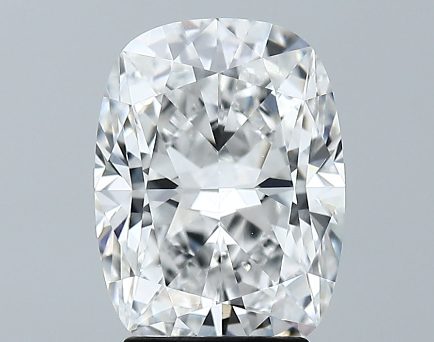 Lab-Grown 2.97 Carat Cushion Brilliant Diamond color D Clarity VVS2, precious stones, engagement diamonds