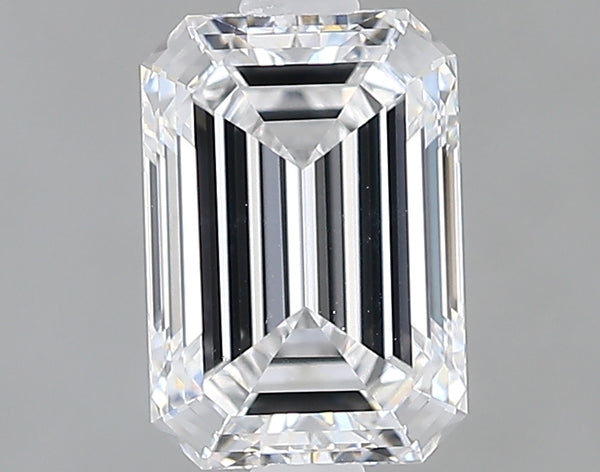 Lab-Grown 1.28 Carat Emerald Cut Diamond color D Clarity VVS2 With GIA Certificate, precious stones, engagement diamonds