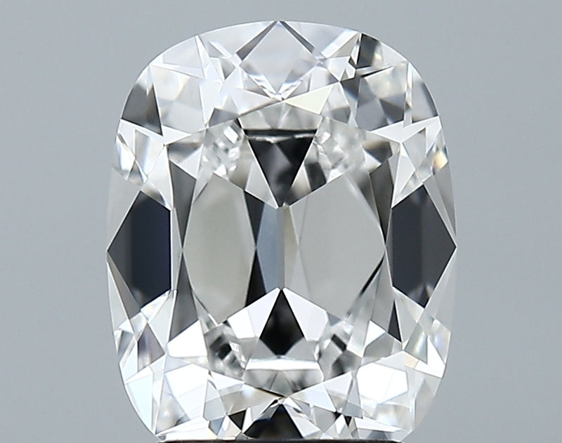 Lab-Grown 3.14 Carat Antique Cushion Cut Diamond color E Clarity VVS2 With GIA Certificate, precious stones, engagement diamonds