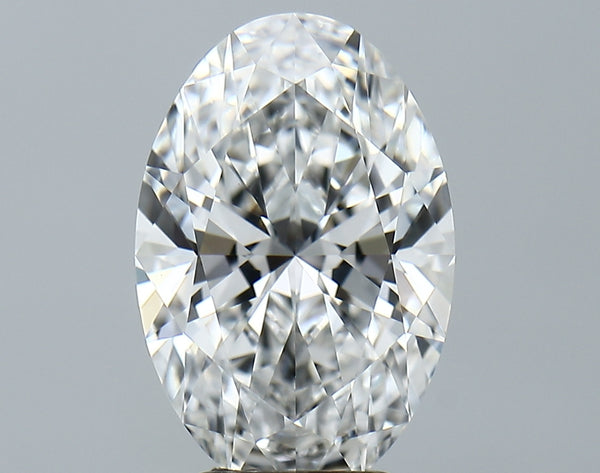 Lab-Grown 4.11 Carat Oval Shape Diamond color E Clarity VVS2, precious stones, engagement diamonds