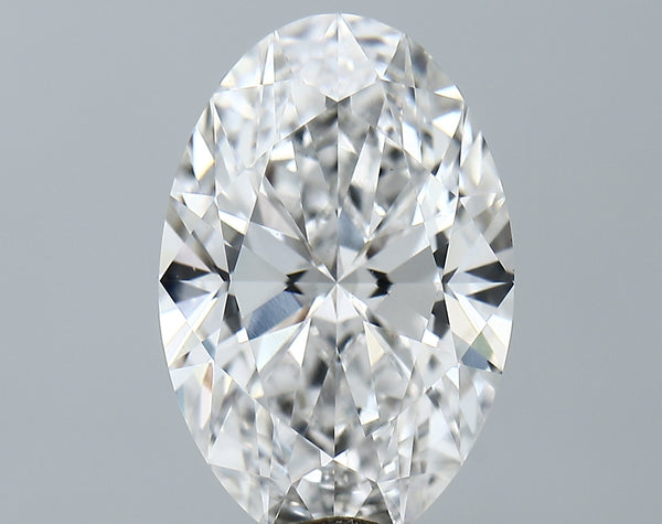 Lab-Grown 7.08 Carat Oval Shape Diamond color E Clarity VVS2, precious stones, engagement diamonds