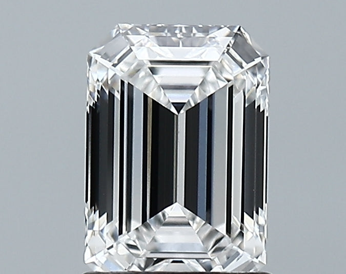 Lab-Grown 1.36 Carat Emerald Cut Diamond color D Clarity VVS1 With GIA Certificate, precious stones, engagement diamonds