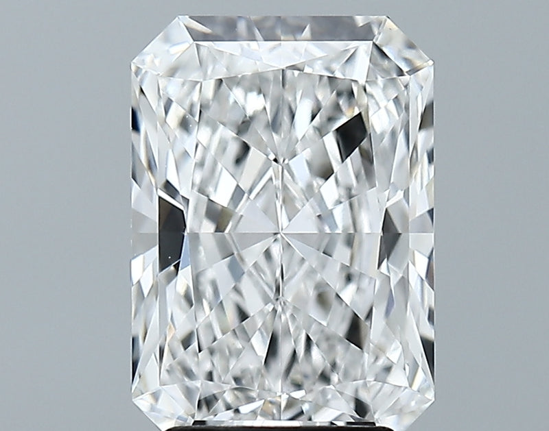 Lab-Grown 3.26 Carat Radiant Cut Diamond color E Clarity VVS2 With GIA Certificate, precious stones, engagement diamonds