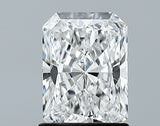 Lab-Grown 1.23 Carat Radiant Cut Diamond color E Clarity VVS1 With GIA Certificate, precious stones, engagement diamonds