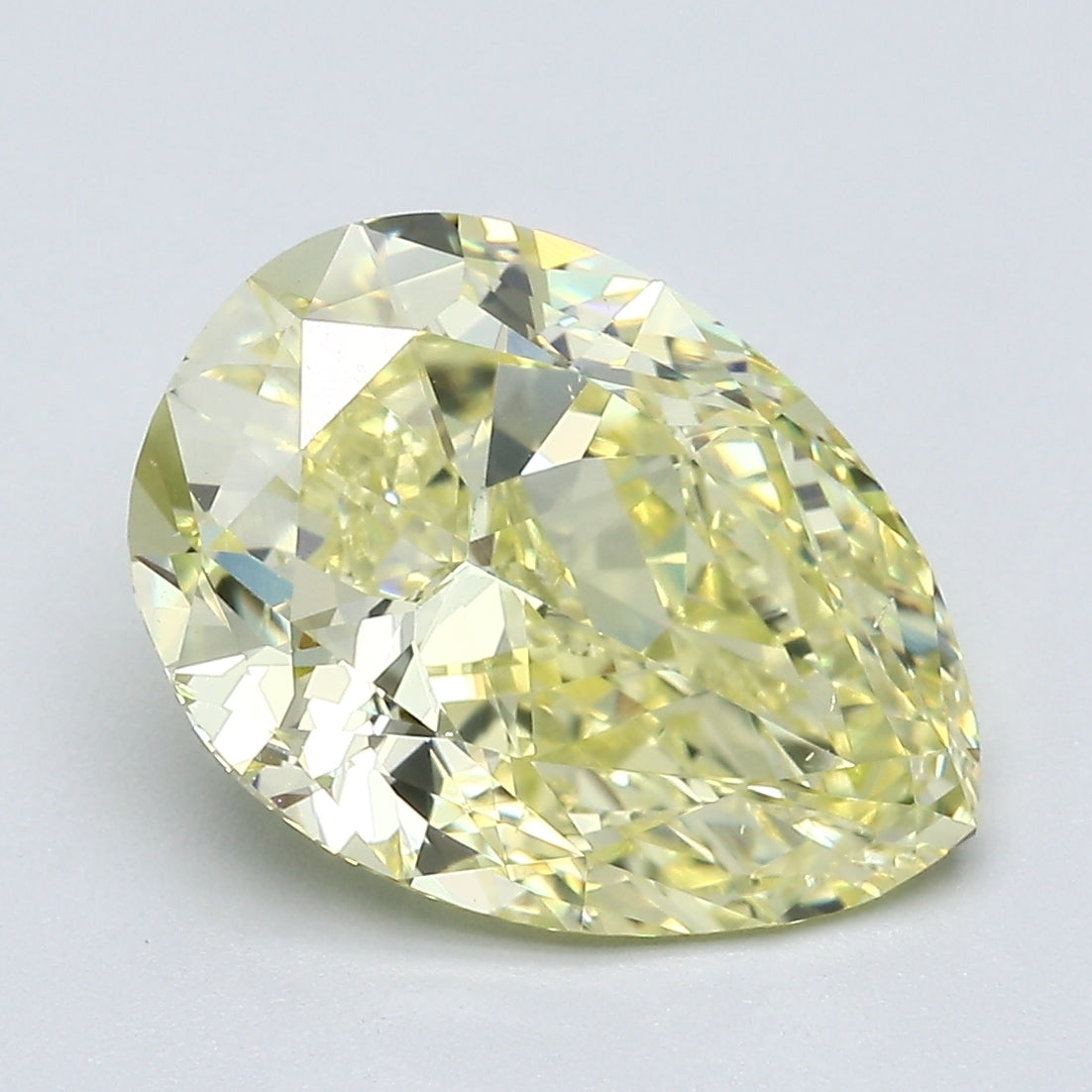 4.17 Carat Pear Shape Natural Mined Diamond Fancy Intense Fancy Yellow Color SI1 Clarity With GIA Certificate, natural diamonds, precious stones, engagement diamonds
