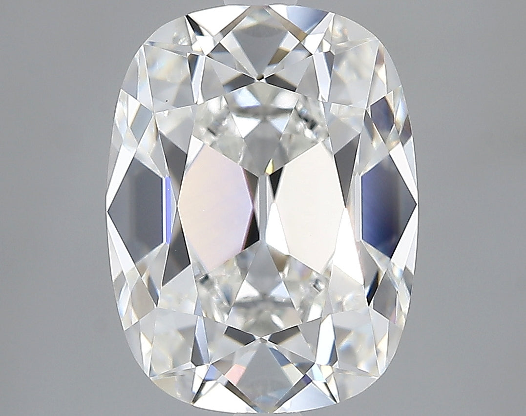 Lab-Grown 3.54 Carat Antique Cushion Cut Diamond color E Clarity VS1, precious stones, engagement diamonds