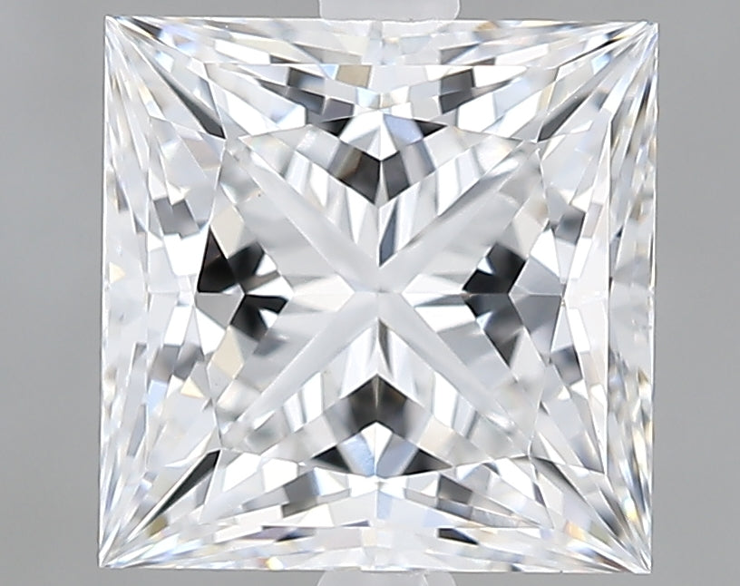 Lab-Grown 2.87 Carat Princess Cut Diamond color D Clarity VVS2 With GIA Certificate, precious stones, engagement diamonds