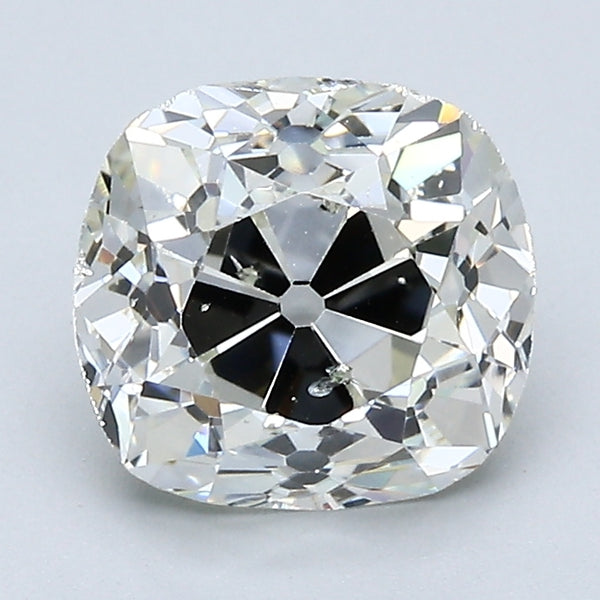 2.14 Carat Old Miner Cut Antique Natural Mined Diamond K Color I1 Clarity With GIA Certificate, natural diamonds, precious stones, engagement diamonds