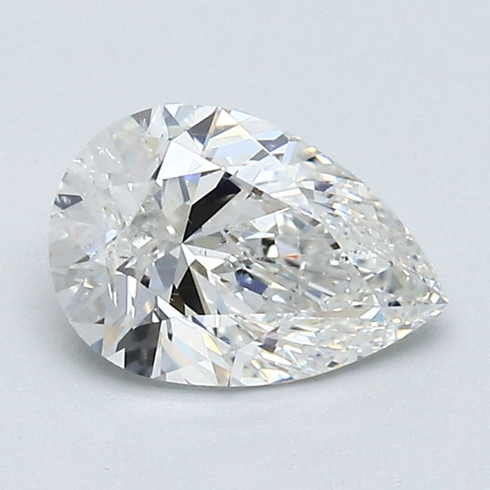 1.01 Carat Pear Shape Natural Mined Diamond F Color SI1 Clarity With GIA Certificate, natural diamonds, precious stones, engagement diamonds