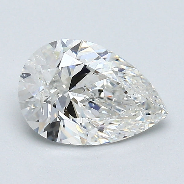 1.01 Carat Pear Shape Natural Mined Diamond F Color SI1 Clarity With GIA Certificate, natural diamonds, precious stones, engagement diamonds