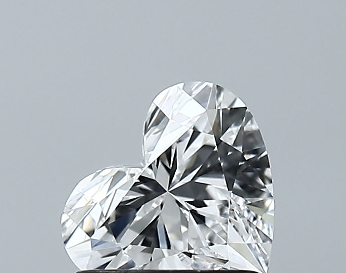 Lab-Grown 1.00 Carat Heart Shape Diamond color D Clarity VS2 With GIA Certificate, precious stones, engagement diamonds