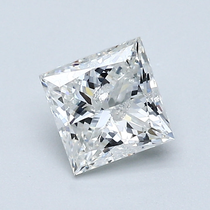 0.78 Carat Princess Cut Natural Mined Diamond G Color I2 Clarity With GIA Certificate, natural diamonds, precious stones, engagement diamonds