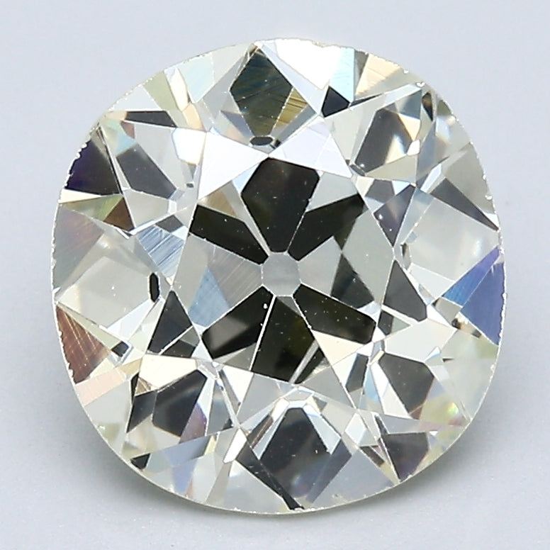 GIA Certified Handcrafted Loose 3.11 Ct Old European Cut Diamond N-VS2, natural diamonds, precious stones, engagement diamonds