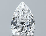 Lab-Grown 1.02 Carat Pear Shape Diamond color D Clarity VVS2 With GIA Certificate, precious stones, engagement diamonds