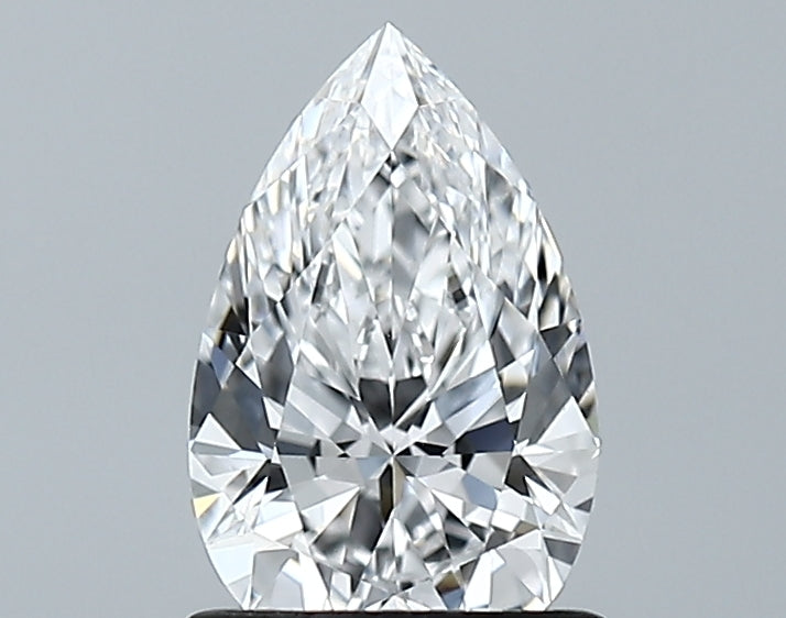 Lab-Grown 1.02 Carat Pear Shape Diamond color D Clarity VVS2 With GIA Certificate, precious stones, engagement diamonds