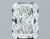 Lab-Grown 3.68 Carat Radiant Cut Diamond color F Clarity VS1 With GIA Certificate, precious stones, engagement diamonds