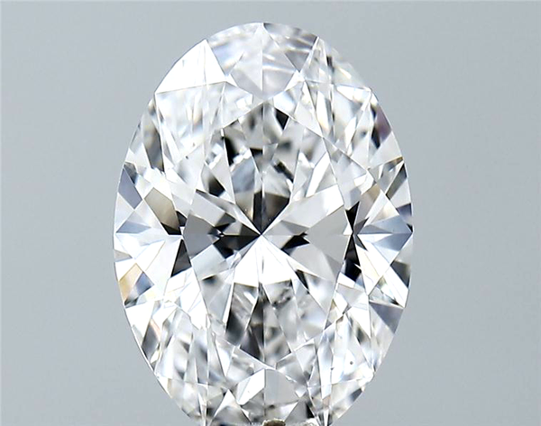Lab-Grown 2.82 Carat Oval Shape Diamond color D Clarity VVS2 With GIA Certificate, precious stones, engagement diamonds
