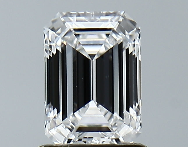 Lab-Grown 1.03 Carat Emerald Cut Diamond color D Clarity VVS2, precious stones, engagement diamonds