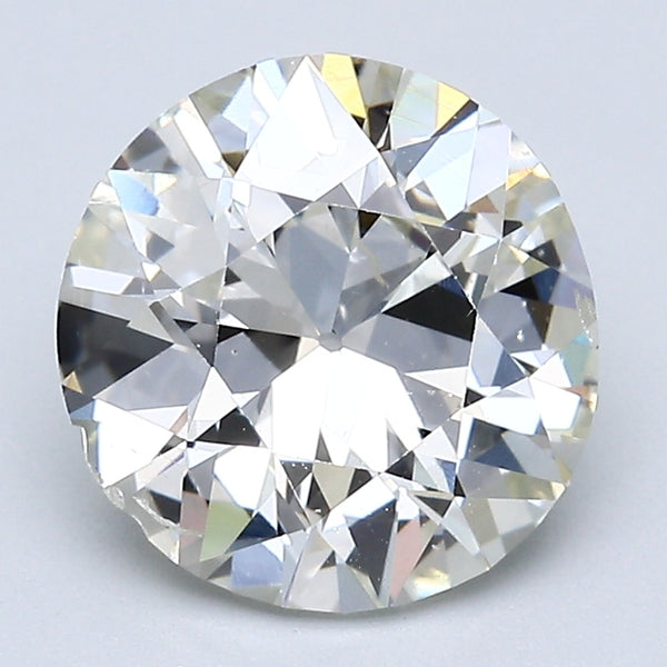 3.00 Carat Old European Cut Estate Natural Mined Diamond K Color SI2 Clarity With GIA Certificate, natural diamonds, precious stones, engagement diamonds