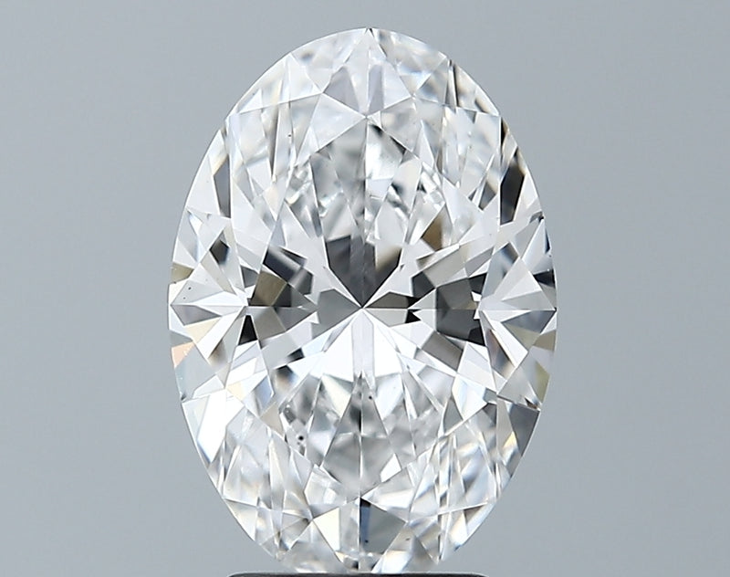 Lab-Grown 2.75 Carat Oval Shape Diamond color D Clarity VS1 With GIA Certificate, precious stones, engagement diamonds