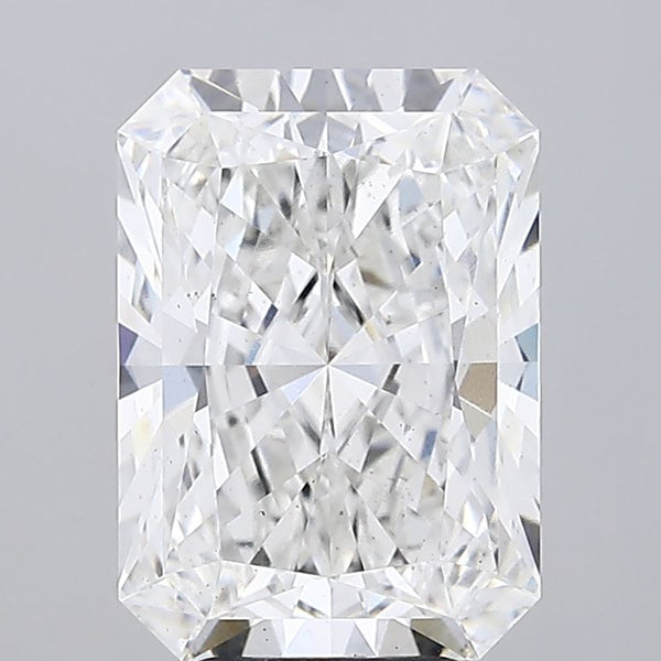 Lab-Grown 5.36 Carat Radiant Cut Diamond color G Clarity VS2 With GIA Certificate, precious stones, engagement diamonds