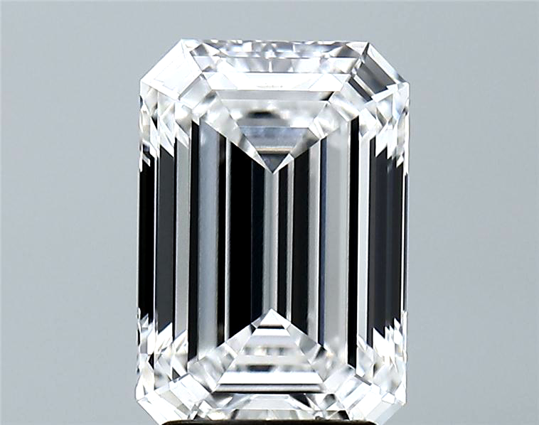 Lab-Grown 3.14 Carat Emerald Cut Diamond color E Clarity VVS2 With GIA Certificate, precious stones, engagement diamonds