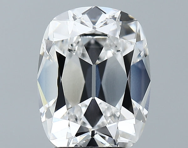 Lab-Grown 3.70 Carat Antique Cushion Cut Diamond color E Clarity VVS2 With GIA Certificate, precious stones, engagement diamonds