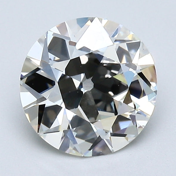 1.75 Carat Old European Cut Vintage Natural Mined Diamond K Color SI1 Clarity With GIA Certificate, natural diamonds, precious stones, engagement diamonds