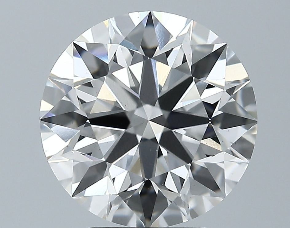 Lab-Grown 4.78 Carat Round Brilliant Diamond color E Clarity VS2 With GIA Certificate, precious stones, engagement diamonds