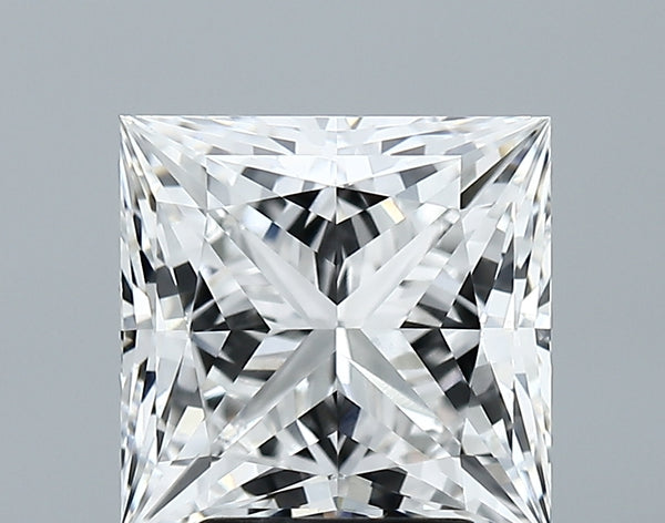 Lab-Grown 3.90 Carat Princess Cut Diamond color E Clarity VVS2 With GIA Certificate, precious stones, engagement diamonds