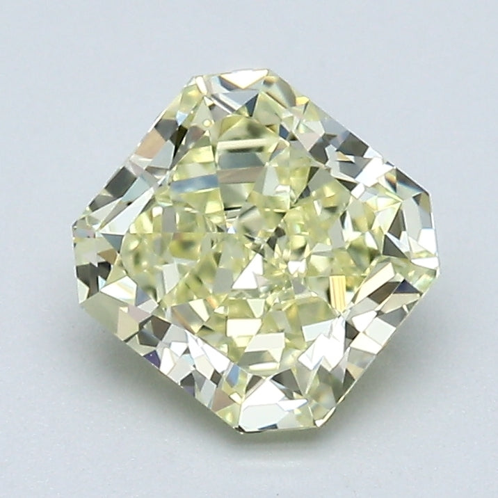 1.31 Carat Radiant Cut Natural Mined Diamond Fancy Light  Yellow Color VS2 Clarity With GIA Certificate, natural diamonds, precious stones, engagement diamonds