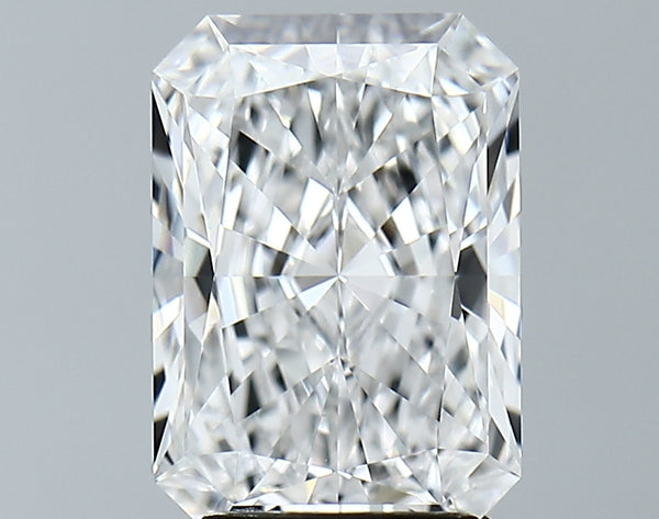 Lab-Grown 3.17 Carat Radiant Cut Diamond color E Clarity VS1 With GIA Certificate, precious stones, engagement diamonds