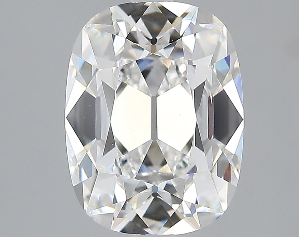 Lab-Grown 2.64 Carat Antique Cushion Cut Diamond color E Clarity VVS2, precious stones, engagement diamonds