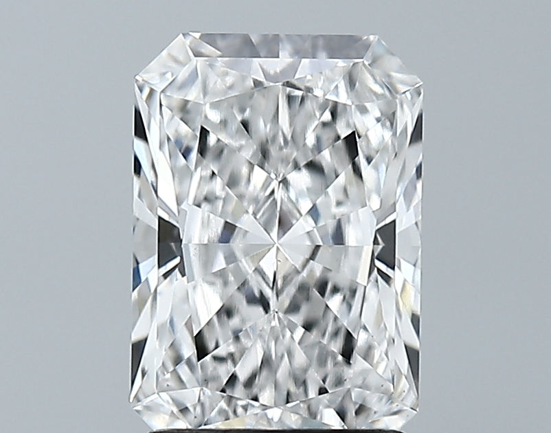Lab-Grown 2.06 Carat Radiant Cut Diamond color E Clarity VS1 With GIA Certificate, precious stones, engagement diamonds