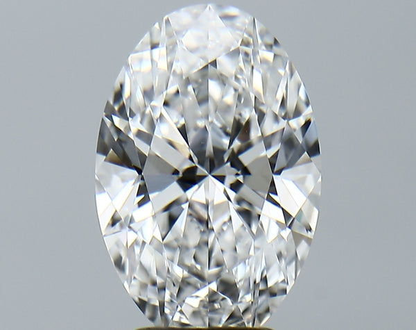 Lab-Grown 3.63 Carat Oval Shape Diamond color D Clarity VVS2, precious stones, engagement diamonds