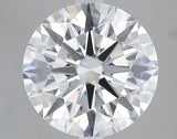 Lab-Grown 4.07 Carat Round Brilliant Diamond color E Clarity VVS2, precious stones, engagement diamonds