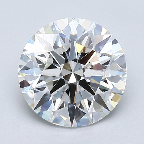 1.62 Carat Round Brilliant Natural Mined Diamond H Color SI1 Clarity With GIA Certificate, natural diamonds, precious stones, engagement diamonds