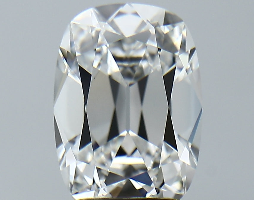 Lab-Grown 2.89 Carat Antique Cushion Cut Diamond color E Clarity VVS2, precious stones, engagement diamonds