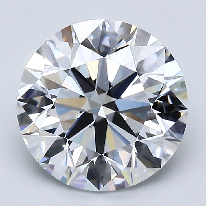 2.12 Carat Round Brilliant Natural Mined Diamond D Color IF Clarity With GIA Certificate, natural diamonds, precious stones, engagement diamonds
