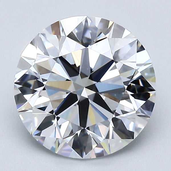 2.12 Carat Round Brilliant Natural Mined Diamond D Color IF Clarity With GIA Certificate, natural diamonds, precious stones, engagement diamonds