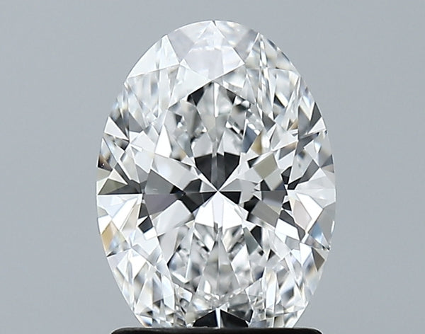 Lab-Grown 1.55 Carat Oval Shape Diamond color D Clarity VVS1 With GIA Certificate, precious stones, engagement diamonds