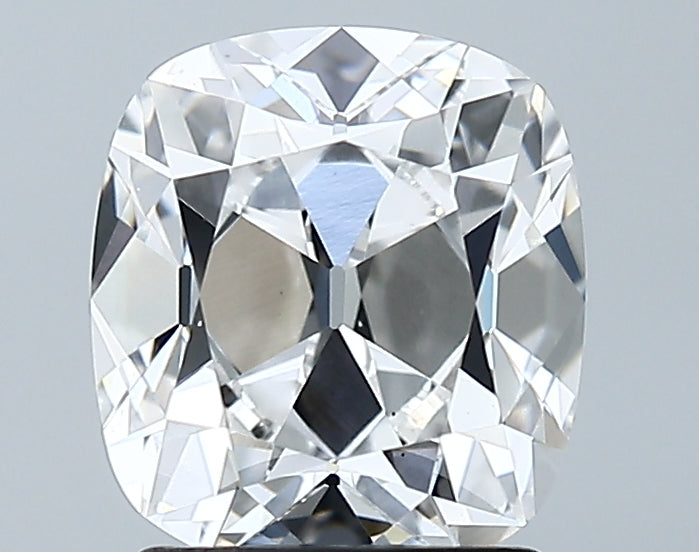 Lab-Grown 2.00 Carat Antique Cushion Cut Diamond color D Clarity VS2 With GIA Certificate, precious stones, engagement diamonds