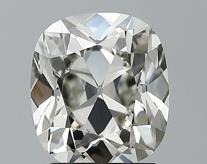 Lab-Grown 2.00 Carat Antique Cushion Cut Diamond color I Clarity VVS2, precious stones, engagement diamonds