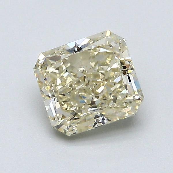 1.08 Carat Radiant Cut Diamond color Fancy Light Brownish Yellow Clarity VS2, natural diamonds, precious stones, engagement diamonds