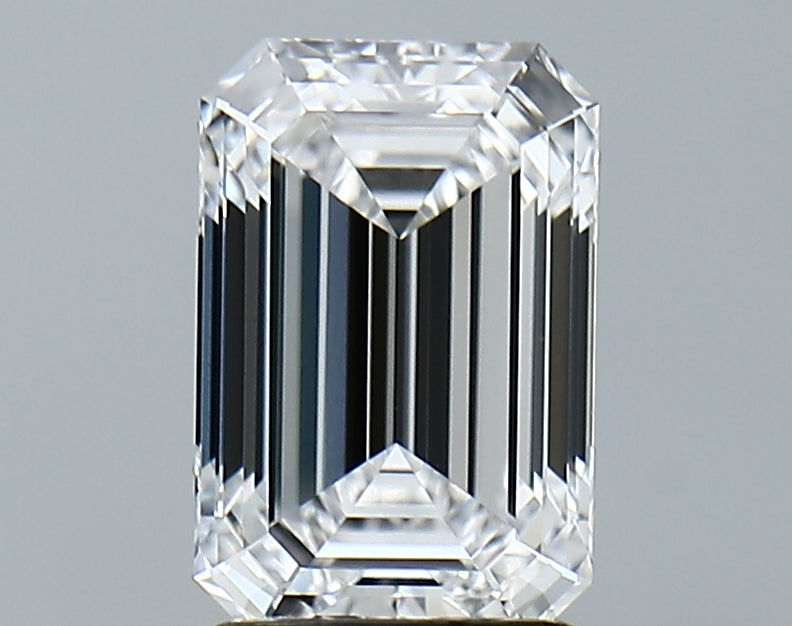 Lab-Grown 2.01 Carat Emerald Cut Diamond color D Clarity VVS2 With GIA Certificate, precious stones, engagement diamonds