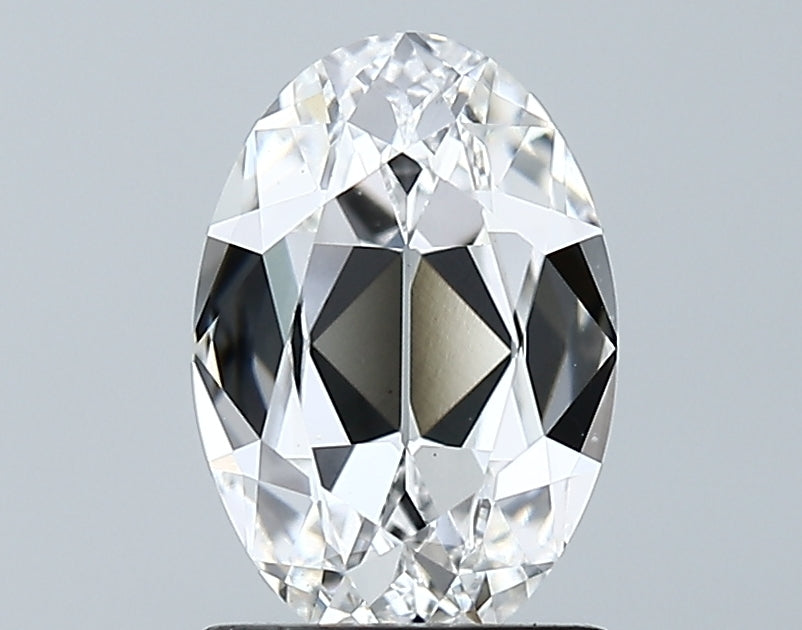 Lab-Grown 1.50 Carat Antique Oval Shape Diamond color E Clarity VS1 With GIA Certificate, precious stones, engagement diamonds